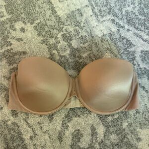 Victoria's Secret Nude Strapless Bra
